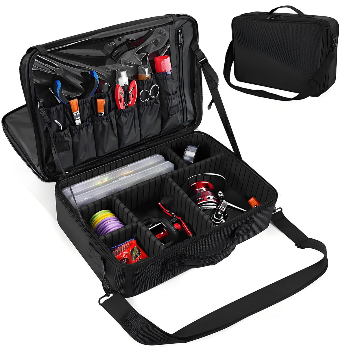 MZTXY Fishing Reel Case & Gear Bag