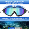 Dual Pack Swimming Goggles – 2 Pairs, High-Performance Fit