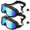 Dual Pack Swimming Goggles – 2 Pairs, High-Performance Fit