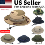 Wide Brim Boonie Bucket Hat