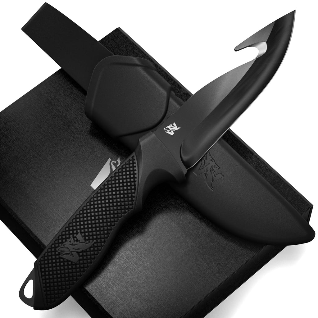 ODENWOLF Hunter 2 Fixed Blade Knife with Gut Hook