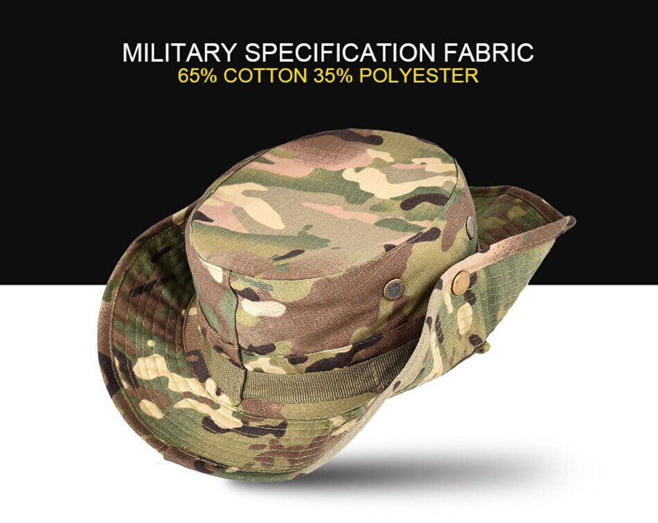 Wide Brim Boonie Bucket Hat