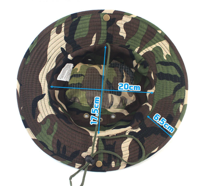 Wide Brim Boonie Bucket Hat