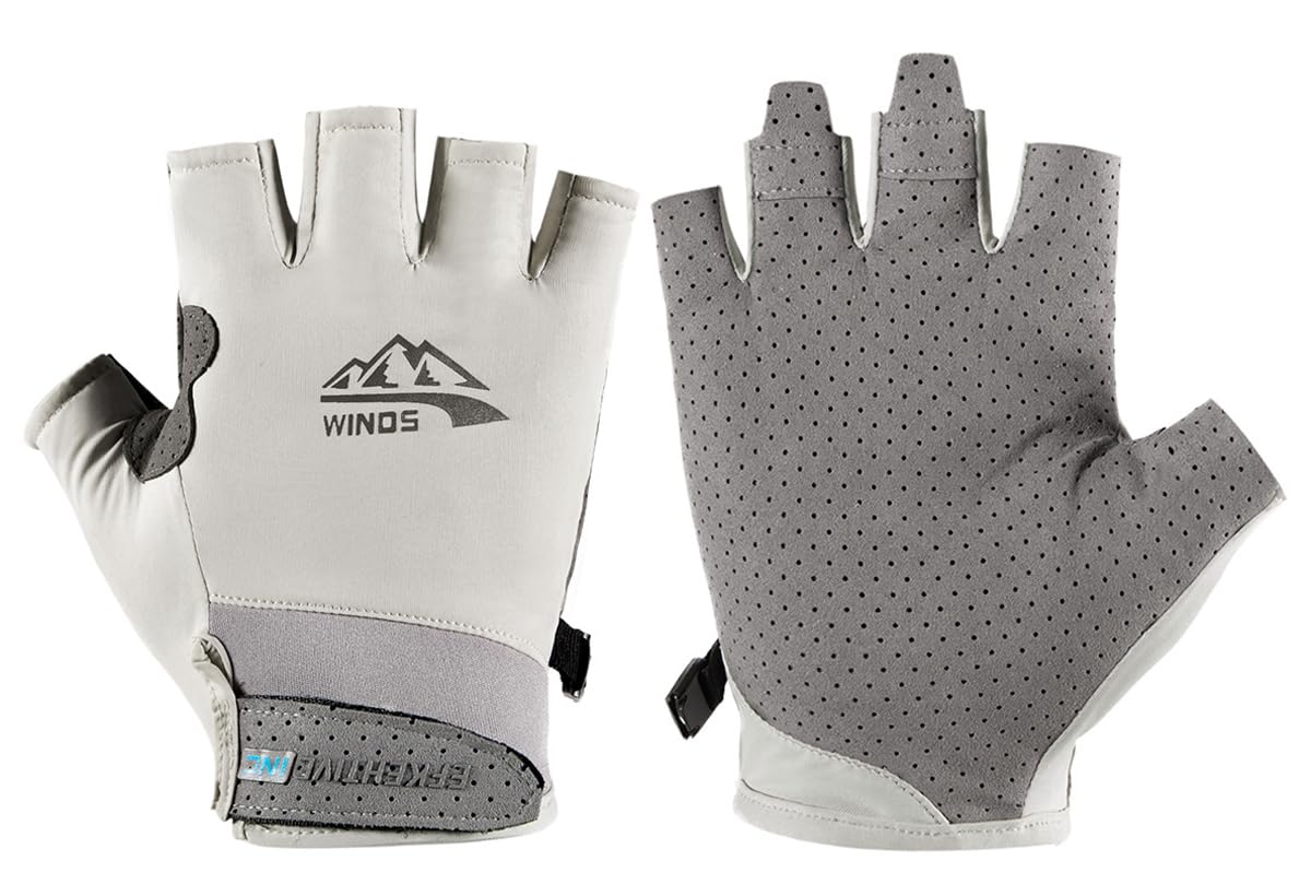 UPF 50+ Fingerless Water Sports Gloves
