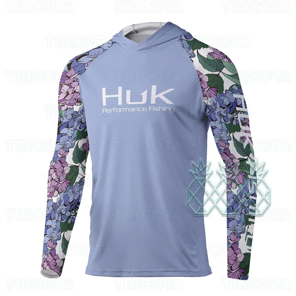 Performance Fishing Hoodie - UV Protection & Anti-Mosquito Long Sleeve