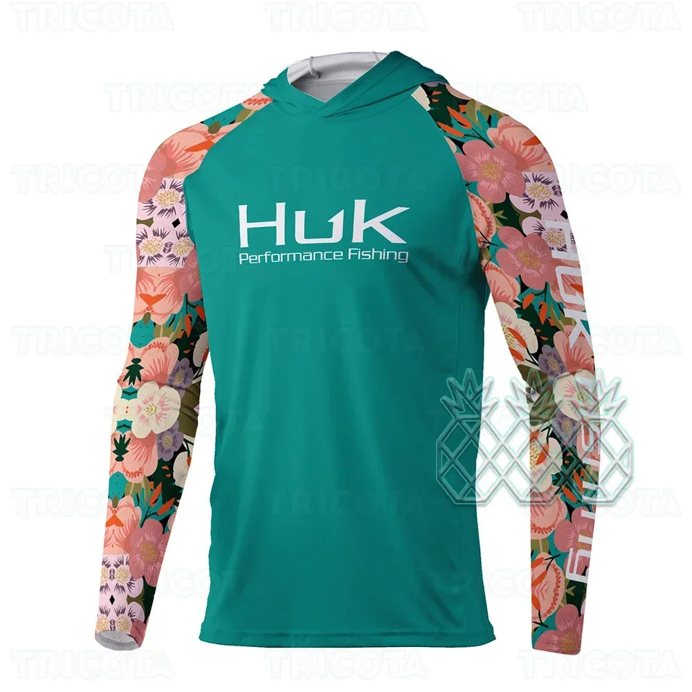 Performance Fishing Hoodie - UV Protection & Anti-Mosquito Long Sleeve