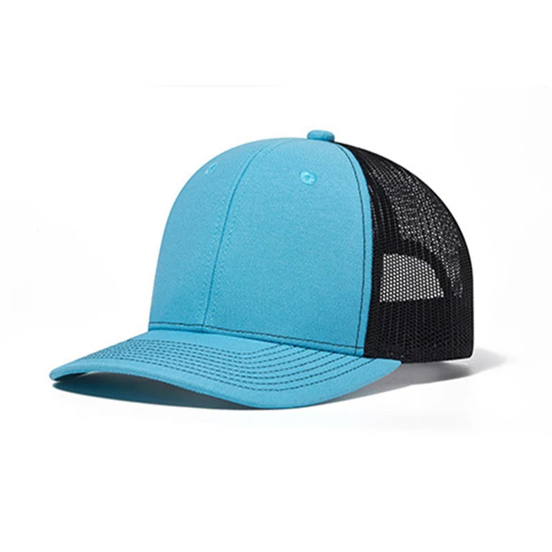 Classic Mesh Snapback Trucker Cap - Breathable, Adjustable Fit