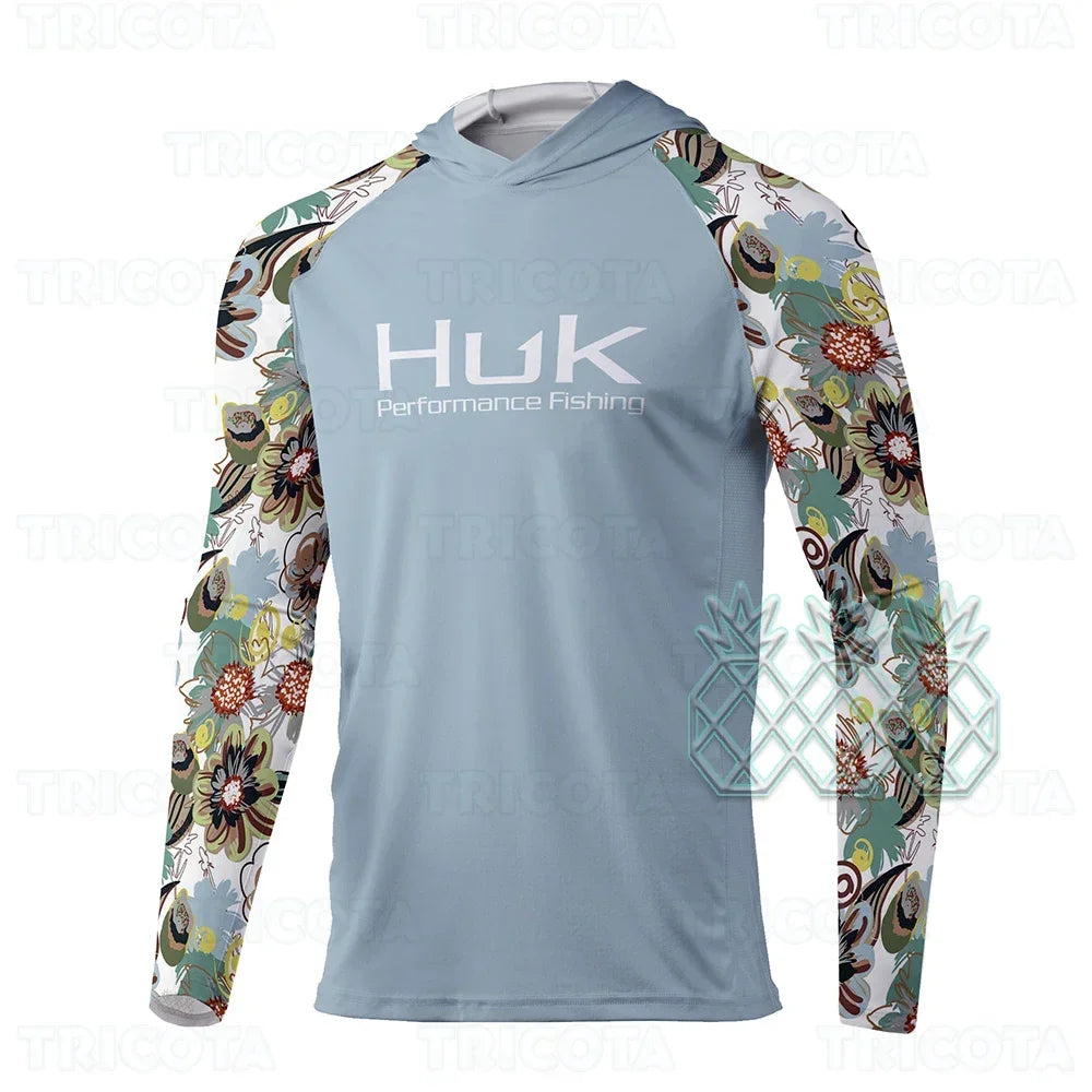 Performance Fishing Hoodie - UV Protection & Anti-Mosquito Long Sleeve