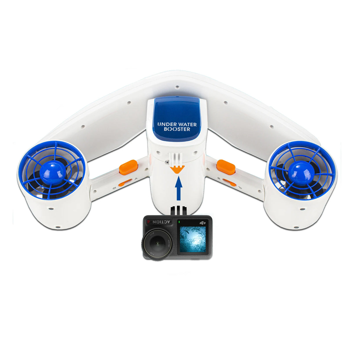 Underwater Scooter - Dual Thruster 480W with 2.8" Display