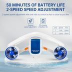 Underwater Scooter - Dual Thruster 480W with 2.8" Display