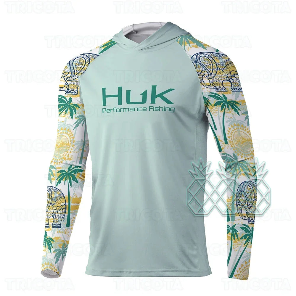 Performance Fishing Hoodie - UV Protection & Anti-Mosquito Long Sleeve