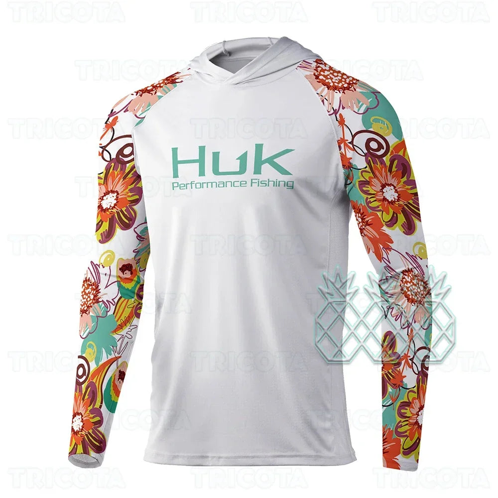 Performance Fishing Hoodie - UV Protection & Anti-Mosquito Long Sleeve