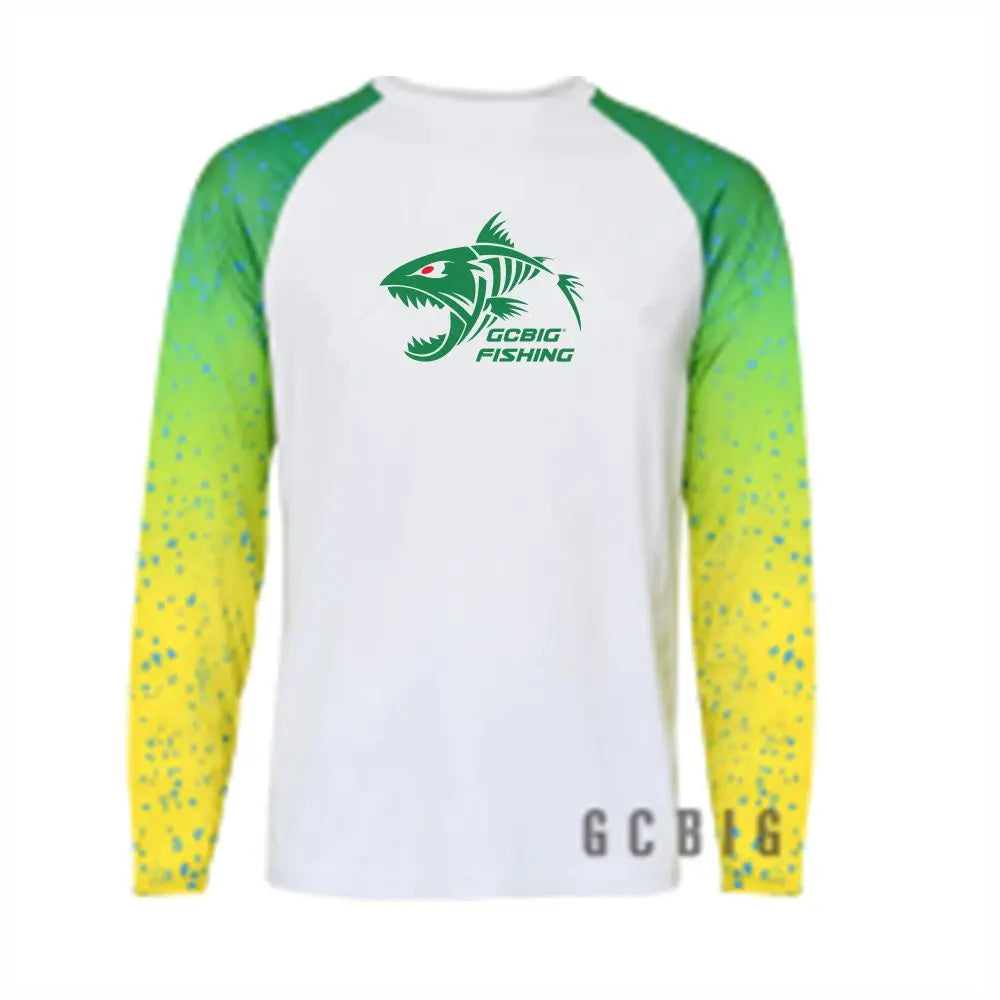 UPF 50+ Hooded Fishing Shirt - Quick-Dry, Face Cover & UV Protection