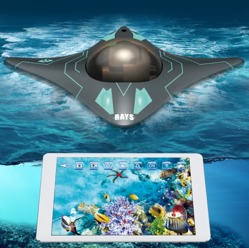 Manta Ray RC Boat with Underwater Camera