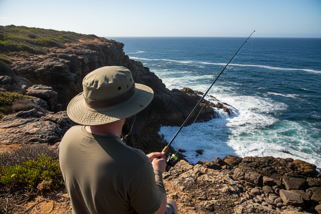 Boonie hat fishing