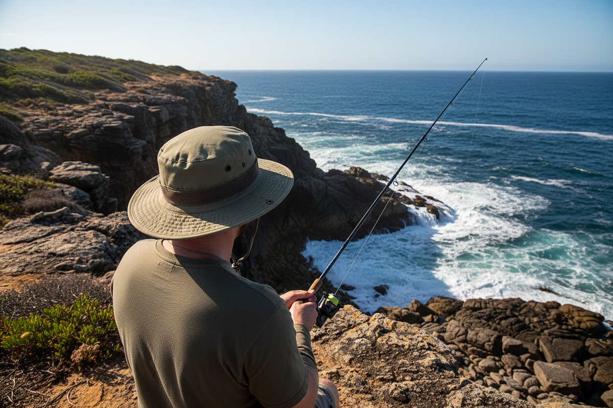 Boonie hat fishing