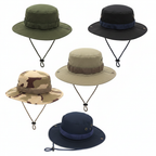 Boonie hats white background