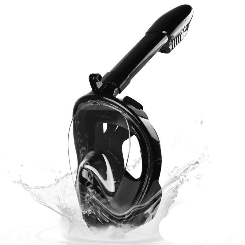 Full Face Snorkelling Mask with Dry - Top Snorkel