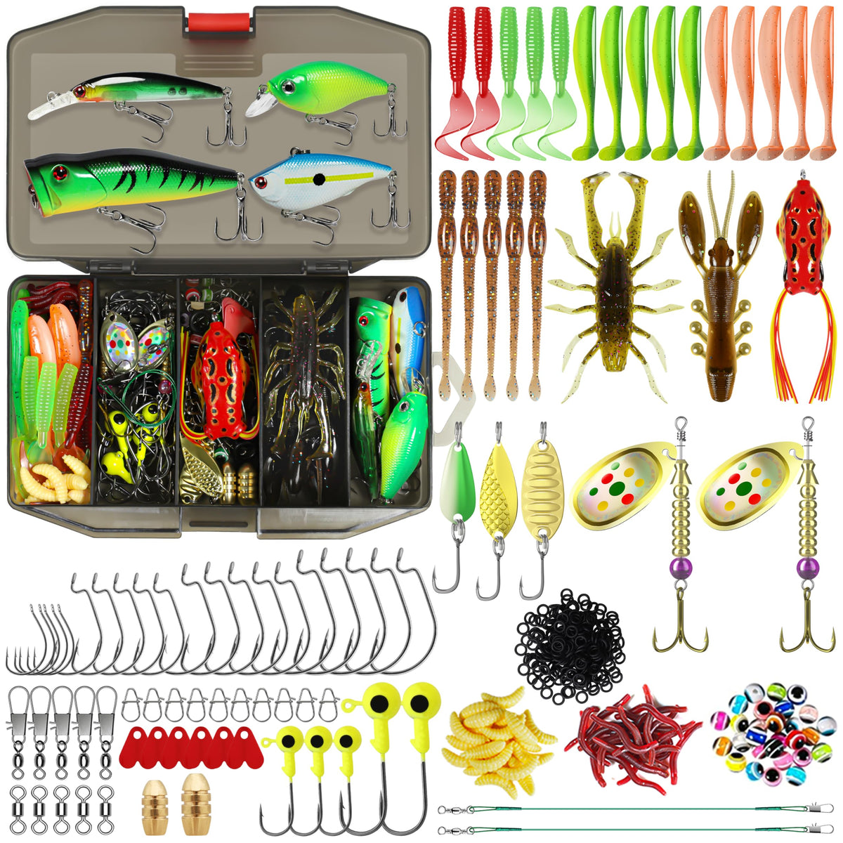 TRUSCEND Essential Fishing Lure Set