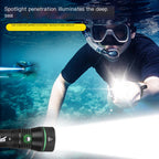 P50 Underwater Diving Flashlight - 2000LM