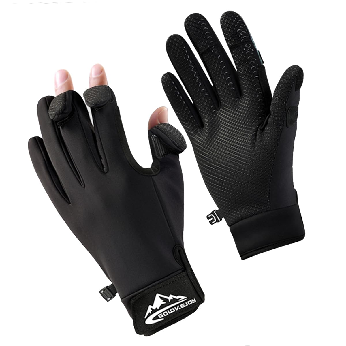 Cold Weather Fishing Gloves | 3 Flip-Tip Fingers
