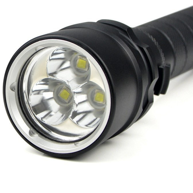 3-LED Underwater Dive Flashlight