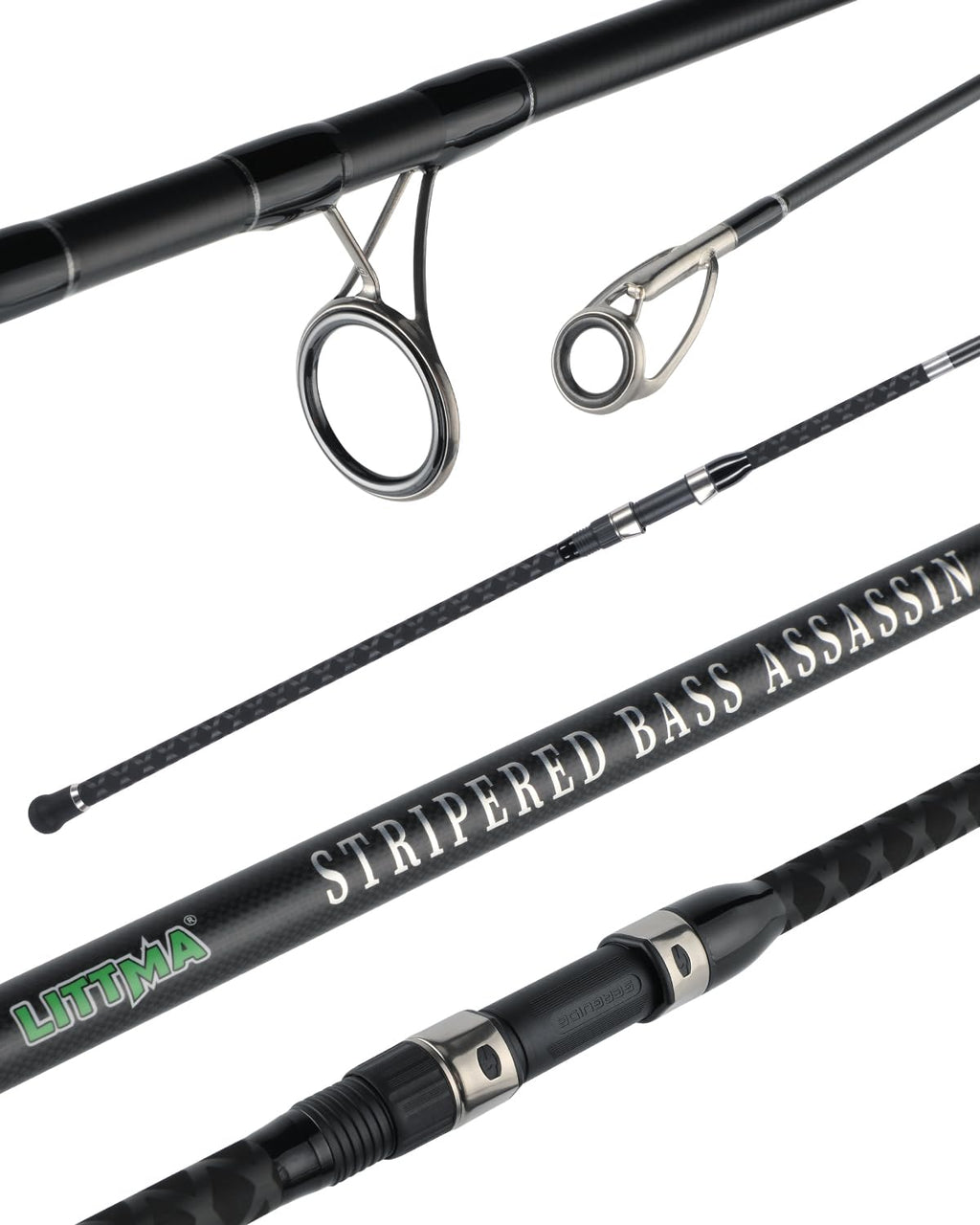 LITTMA Striped Bass Assassin Surf Spinning Rod