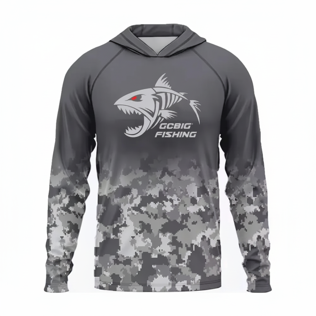 Grey camo front view