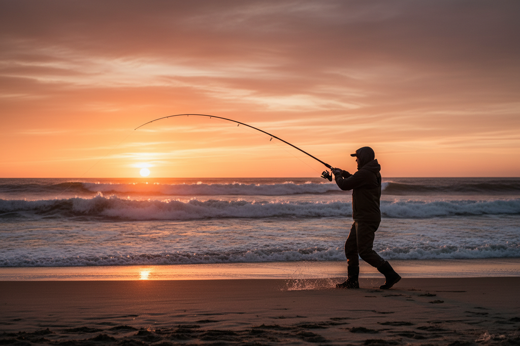 LITTMA rod beach cast