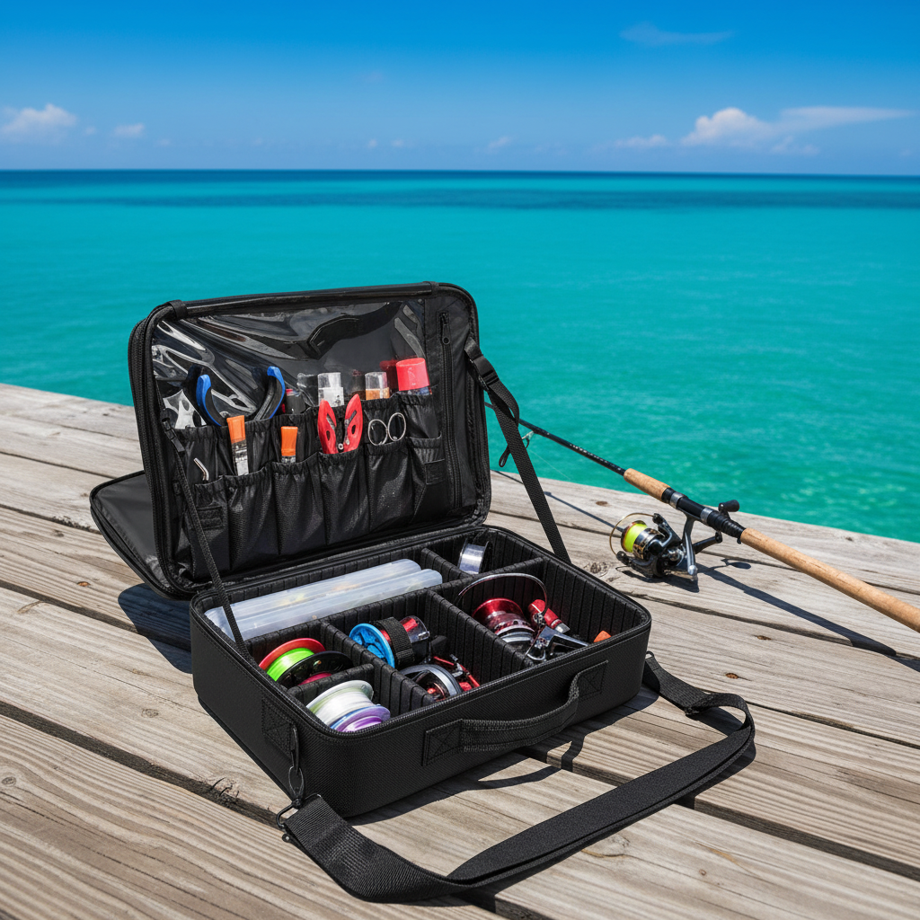 MZTXY reel case on jetty