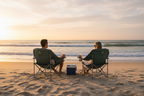 XL chairs at beach